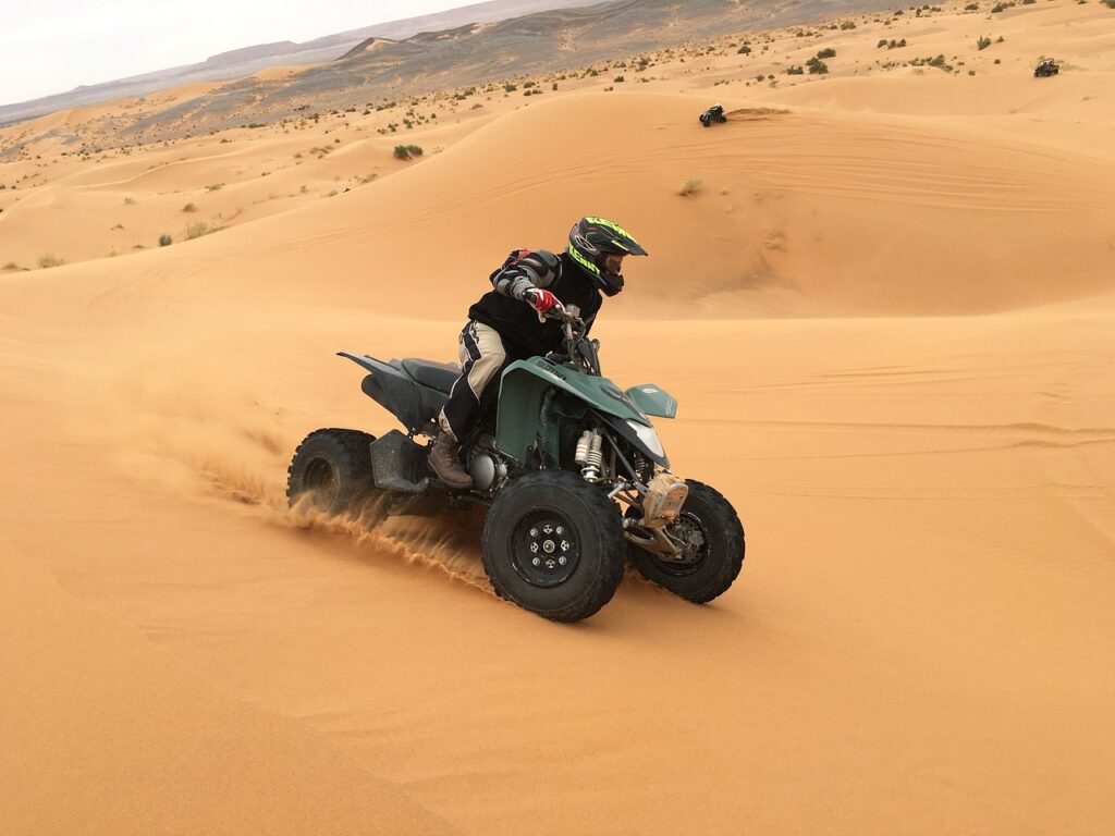 quad, desert, 4x4 ksar ghilane djerba tunisie