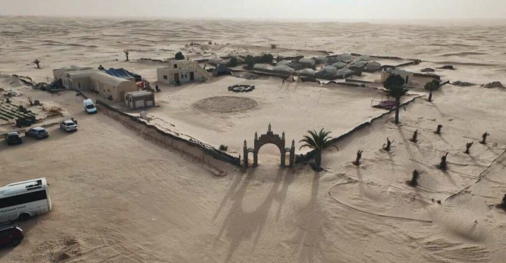 Dune insolite campement desert