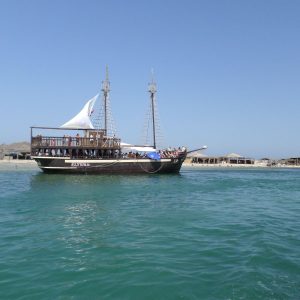 Excursion En Bateau Pirate vers L’île des Flamands Rose Djerba – Djerba ...